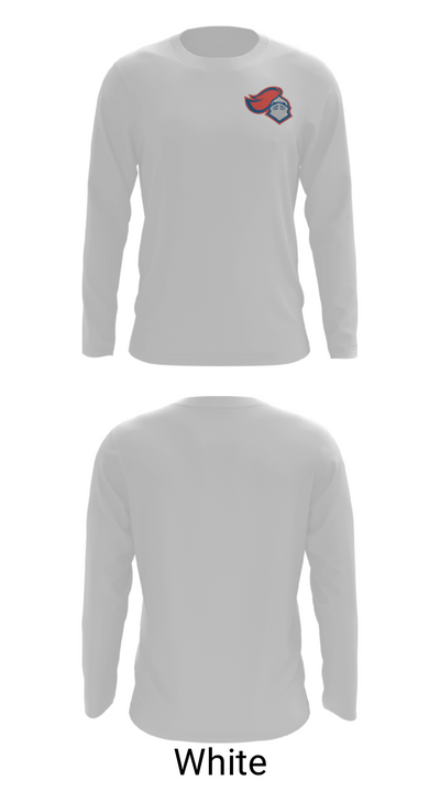 Spartanburg Christian Academy Track 19748550 Long Sleeve Performance Shirt - 4