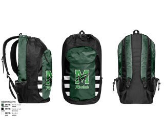 Gear Bag, Morristown Central High School Basketball, Men's Basketball, Teamtime, Team time, sublimation, custom sports apparel, team uniforms, spirit wear, spiritwear, sports uniforms, custom shirts, team store, custom team store, fundraiser sports, apparel fundraiser