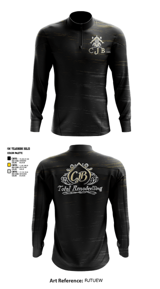 Quarter Zip Jacket, CJB total remodeling llc, , Teamtime, Team time, sublimation, custom sports apparel, team uniforms, spirit wear, spiritwear, sports uniforms, custom shirts, team store, custom team store, fundraiser sports, apparel fundraiser