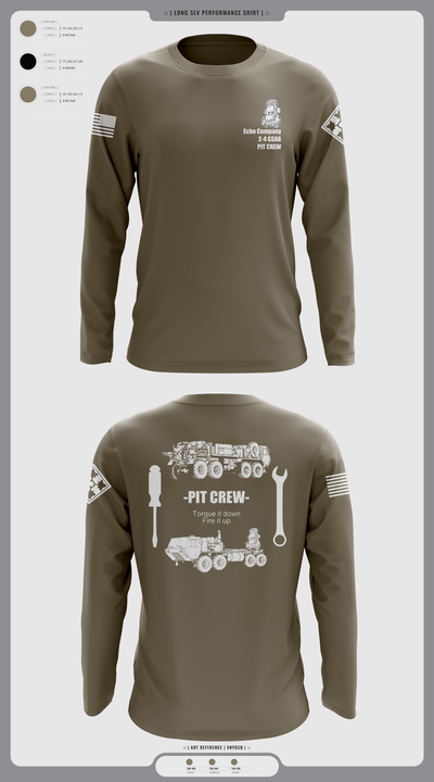 Mx Plt E. Co 2-4 GSAB 4580239 Long Sleeve Performance Shirt 1