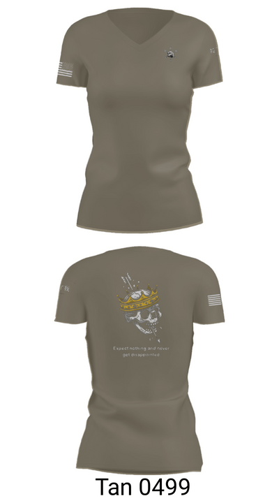 8th esb 47702215 Women's Short Sleeve V-neck Shirt - 36