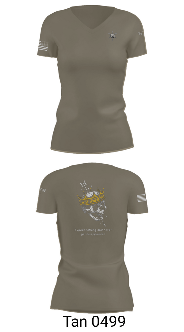 Women's Short Sleeve Vneck Shirt, 8th esb, Marines, Teamtime, Team time, sublimation, custom sports apparel, team uniforms, spirit wear, spiritwear, sports uniforms, custom shirts, team store, custom team store, fundraiser sports, apparel fundraiser