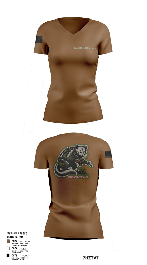 Womens Short Sleeve Vneck Shirt, TactiCuhRGV.com, Police, Teamtime, Team time, sublimation, custom sports apparel, team uniforms, spirit wear, spiritwear, sports uniforms, custom shirts, team store, custom team store, fundraiser sports, apparel fundraiser