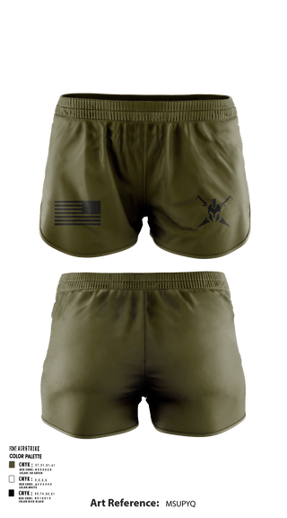 Ranger Panties, Bravo Company Det 1 Recruiting and Retention Battalion, National Guard, Teamtime, Team time, sublimation, custom sports apparel, team uniforms, spirit wear, spiritwear, sports uniforms, custom shirts, team store, custom team store, fundraiser sports, apparel fundraiser