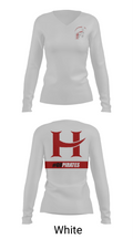 Hart High School Volleyball 58009520 Women's Long Sleeve V-neck Shirt - 16