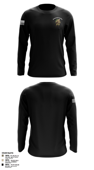 Long Sleeve Performance Shirt, Armored Turtles, National Guard, Teamtime, Team time, sublimation, custom sports apparel, team uniforms, spirit wear, spiritwear, sports uniforms, custom shirts, team store, custom team store, fundraiser sports, apparel fundraiser