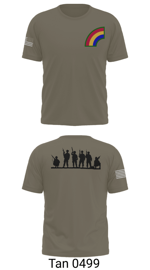 Short Sleeve Performance Shirt, 42ND Infantry Division, Army, Teamtime, Team time, sublimation, custom sports apparel, team uniforms, spirit wear, spiritwear, sports uniforms, custom shirts, team store, custom team store, fundraiser sports, apparel fundraiser