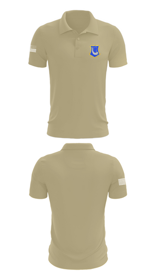 Short Sleeve Performance Polo, C-Co. 1-181st, National Guard, Teamtime, Team time, sublimation, custom sports apparel, team uniforms, spirit wear, spiritwear, sports uniforms, custom shirts, team store, custom team store, fundraiser sports, apparel fundraiser