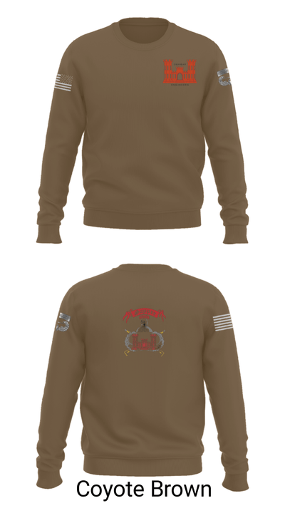 1138th SAPPER Company 17190098 Crew Neck Sweatshirt - 14