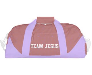 Duffle Bag, Team Jesus, Men's Volleyball, Teamtime, Team time, sublimation, custom sports apparel, team uniforms, spirit wear, spiritwear, sports uniforms, custom shirts, team store, custom team store, fundraiser sports, apparel fundraiser