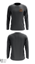 Girls Tennis McDonogh School 72297227 Long Sleeve Performance Shirt - 2