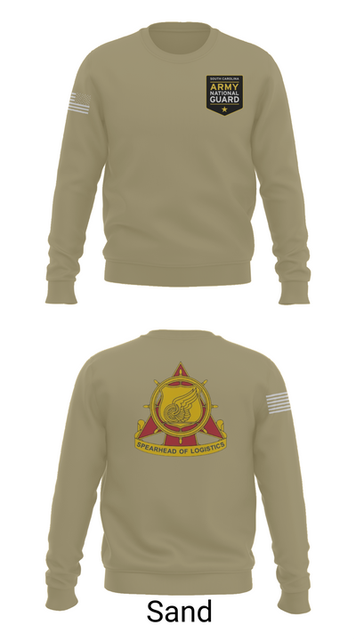 SOUTH CAROLINA ARMY NATIONAL GUARD 14160186 Crew Neck Sweatshirt - 81