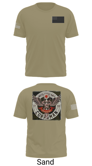 Short Sleeve Performance Shirt, Hospital Corpsman, , Teamtime, Team time, sublimation, custom sports apparel, team uniforms, spirit wear, spiritwear, sports uniforms, custom shirts, team store, custom team store, fundraiser sports, apparel fundraiser