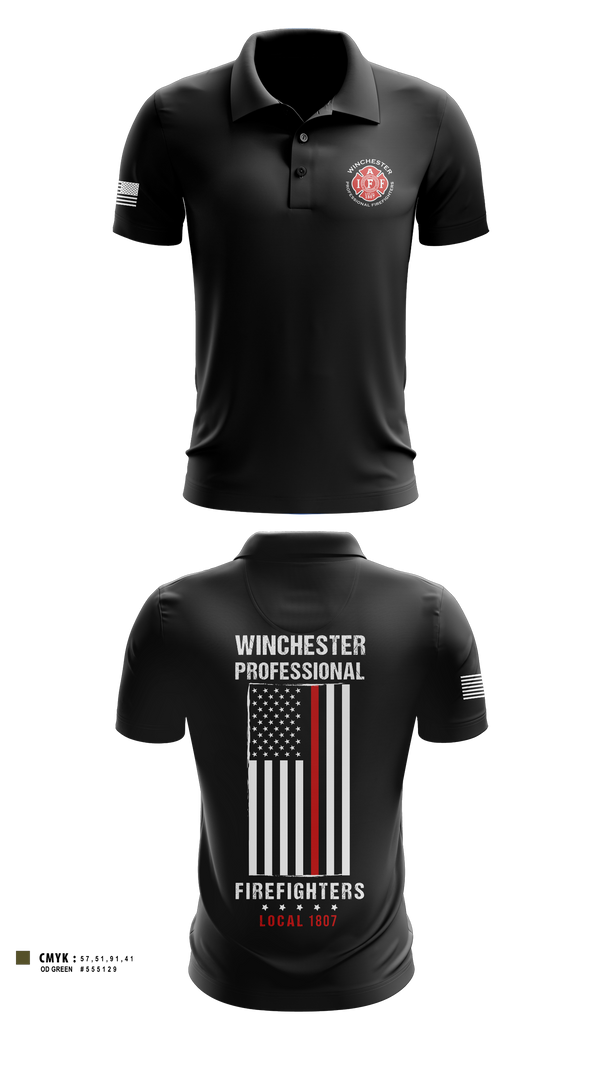 Short Sleeve Performance Polo, Winchester Fire Department, Fire Department, Teamtime, Team time, sublimation, custom sports apparel, team uniforms, spirit wear, spiritwear, sports uniforms, custom shirts, team store, custom team store, fundraiser sports, apparel fundraiser