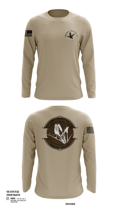 Crooked Wing Fowl Co. 60140412 Long Sleeve Performance Shirt 103 (1)