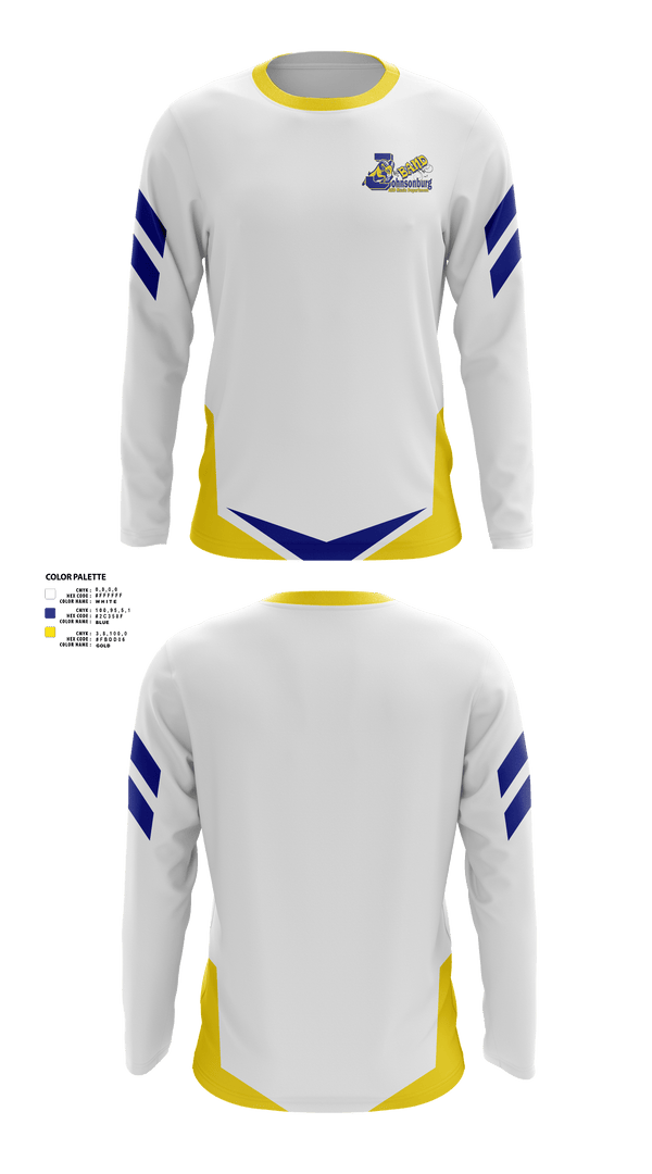 Long Sleeve Performance Shirt, Johnsonburg Area Senior High School Band, Spirit Store, Teamtime, Team time, sublimation, custom sports apparel, team uniforms, spirit wear, spiritwear, sports uniforms, custom shirts, team store, custom team store, fundraiser sports, apparel fundraiser