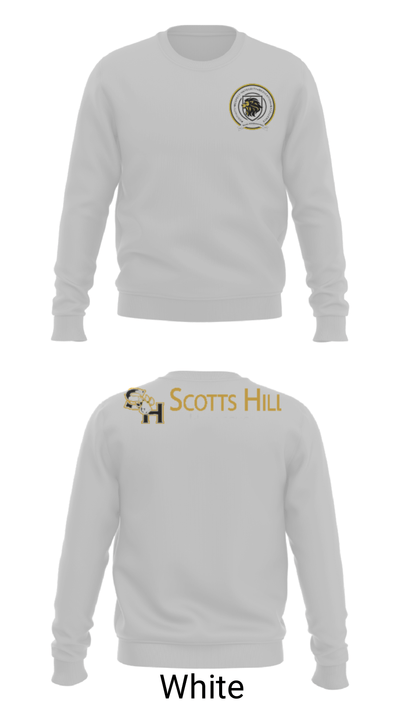 Scotts Hill High School Band 94366056 Crew Neck Sweatshirt - 2