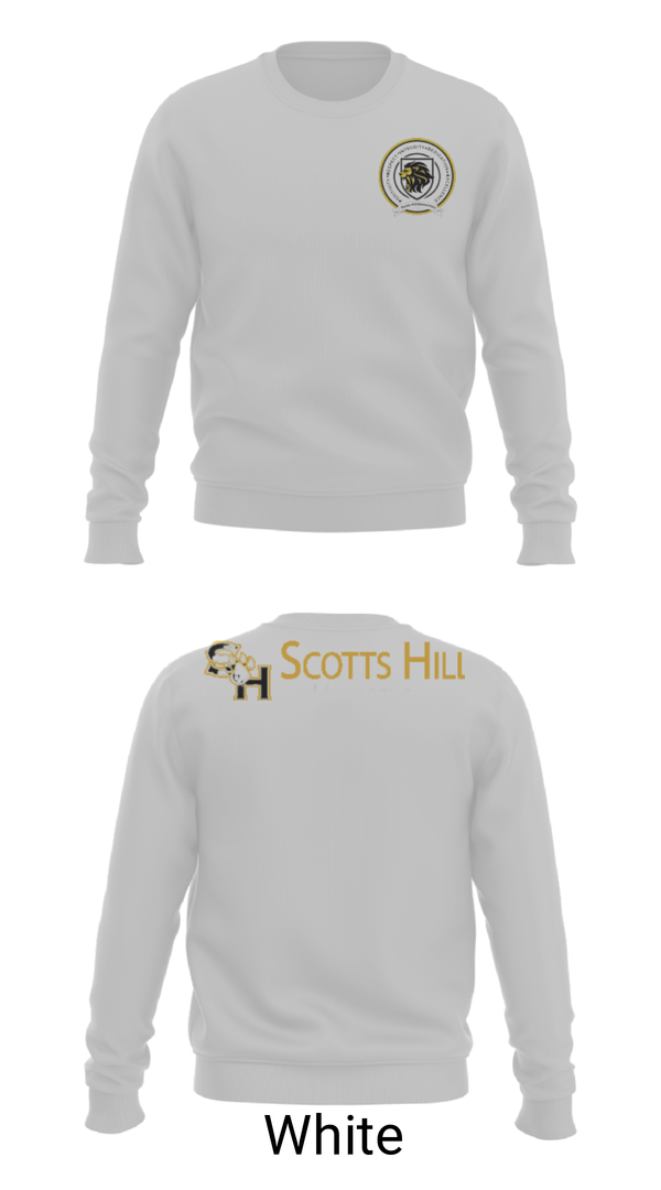 Crew Neck Sweatshirt, Scotts Hill High School Band, Spirit Store, Teamtime, Team time, sublimation, custom sports apparel, team uniforms, spirit wear, spiritwear, sports uniforms, custom shirts, team store, custom team store, fundraiser sports, apparel fundraiser