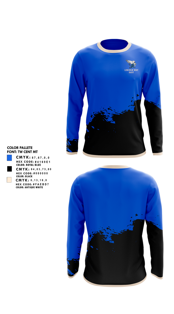 Long Sleeve Performance Shirt, Lincoln-Way East, Golf, Teamtime, Team time, sublimation, custom sports apparel, team uniforms, spirit wear, spiritwear, sports uniforms, custom shirts, team store, custom team store, fundraiser sports, apparel fundraiser