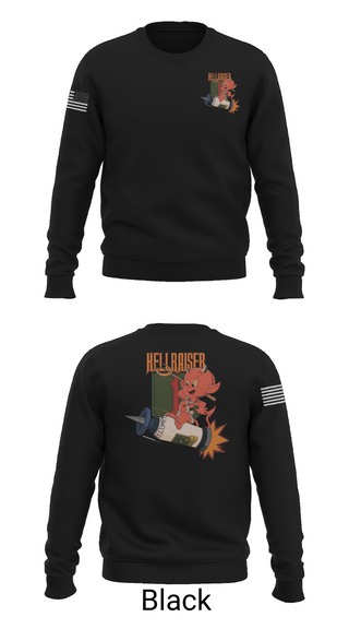 Crew Neck Sweatshirt, Hellraiser, , Teamtime, Team time, sublimation, custom sports apparel, team uniforms, spirit wear, spiritwear, sports uniforms, custom shirts, team store, custom team store, fundraiser sports, apparel fundraiser