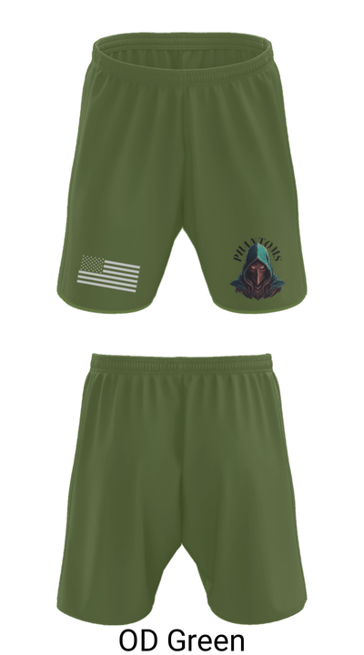 2nd Platoon Charlie Battery 5-4 81047284 Athletic Shorts With Pockets - 49