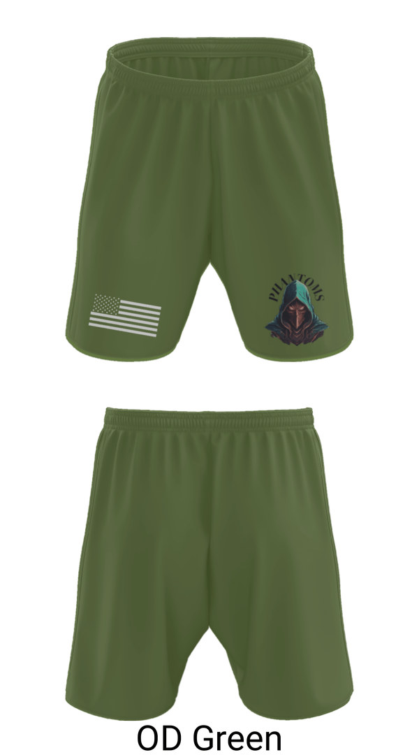 Athletic Shorts With Pockets, 2nd Platoon Charlie Battery 5-4, Army, Teamtime, Team time, sublimation, custom sports apparel, team uniforms, spirit wear, spiritwear, sports uniforms, custom shirts, team store, custom team store, fundraiser sports, apparel fundraiser