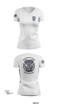 San Marcos Police Mounted Unit 48191371 Women's Short Sleeve V-neck Shirt - 101