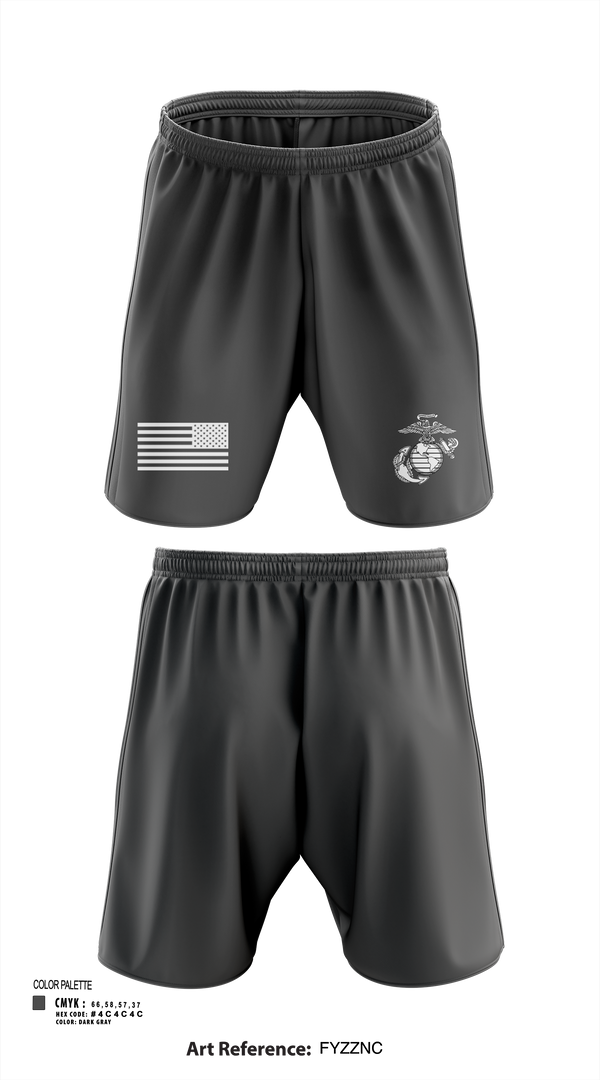 Athletic Shorts With Pockets, Mals 12, Marines, Teamtime, Team time, sublimation, custom sports apparel, team uniforms, spirit wear, spiritwear, sports uniforms, custom shirts, team store, custom team store, fundraiser sports, apparel fundraiser