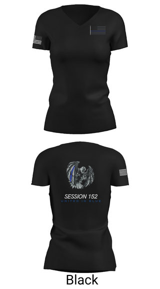 Womens Short Sleeve Vneck Shirt, Session 152, Police, Teamtime, Team time, sublimation, custom sports apparel, team uniforms, spirit wear, spiritwear, sports uniforms, custom shirts, team store, custom team store, fundraiser sports, apparel fundraiser