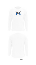 R.E. Mountain Secondary School 55892103 Long Sleeve Performance Shirt - 8