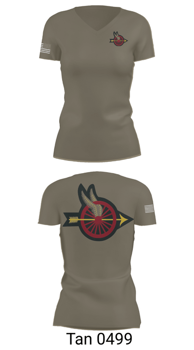 Jefferson Area Motor Squad 38123236 Women's Short Sleeve V-neck Shirt - 65