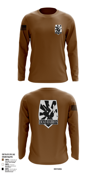 Long Sleeve Performance Shirt, Dead Rabbits, , Teamtime, Team time, sublimation, custom sports apparel, team uniforms, spirit wear, spiritwear, sports uniforms, custom shirts, team store, custom team store, fundraiser sports, apparel fundraiser