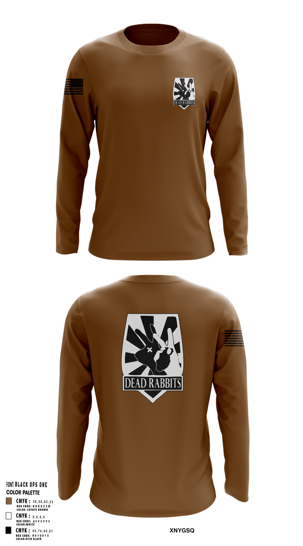 Long Sleeve Performance Shirt, Dead Rabbits, , Teamtime, Team time, sublimation, custom sports apparel, team uniforms, spirit wear, spiritwear, sports uniforms, custom shirts, team store, custom team store, fundraiser sports, apparel fundraiser