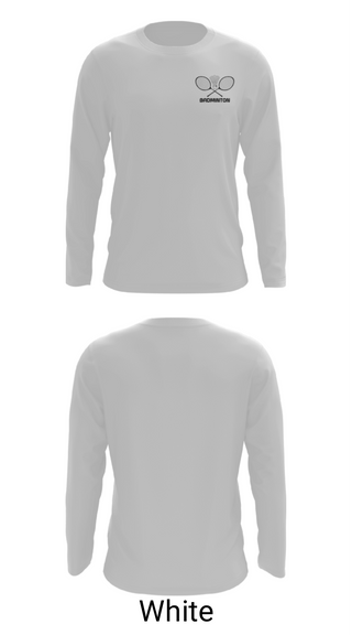 Long Sleeve Performance Shirt, Wantagh High School Badminton, Spirit Store, Teamtime, Team time, sublimation, custom sports apparel, team uniforms, spirit wear, spiritwear, sports uniforms, custom shirts, team store, custom team store, fundraiser sports, apparel fundraiser