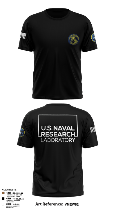 Naval Research Laboratory 46381607 Old School Cotton Feel Shirt - 3
