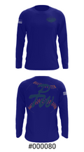 Par-Troy West Little League Baseball 82759828 Long Sleeve Performance Shirt - 24