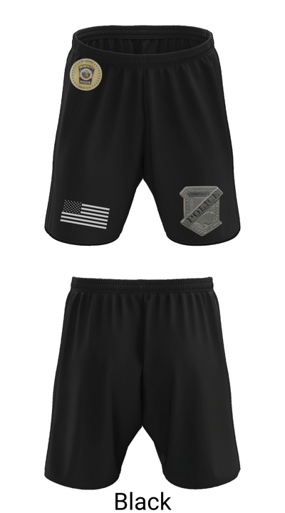 Swampscott Police 55581807 Athletic Shorts With Pockets - 28