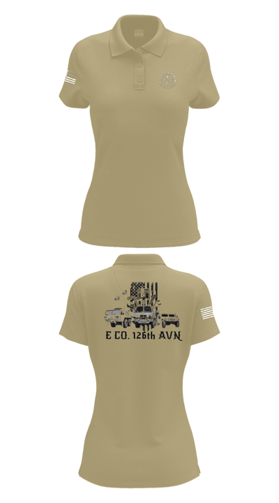 B Co. 1-126AVN 81837658 Women's Short Sleeve Performance Polo  - 95