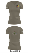 9th Comm Service company 88104614 Women's Short Sleeve V-neck Shirt - 68