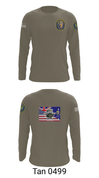 Long Sleeve Performance Shirt, USS CANBERRA (LCS 30), Navy, Teamtime, Team time, sublimation, custom sports apparel, team uniforms, spirit wear, spiritwear, sports uniforms, custom shirts, team store, custom team store, fundraiser sports, apparel fundraiser