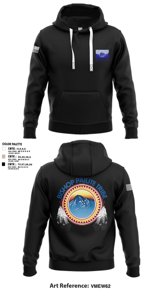 Hoodie, Bishop Paiute EMO/ Hazardous Fiels Reduction, Fire Department, Teamtime, Team time, sublimation, custom sports apparel, team uniforms, spirit wear, spiritwear, sports uniforms, custom shirts, team store, custom team store, fundraiser sports, apparel fundraiser