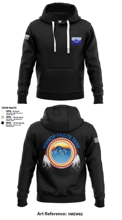 Bishop Paiute EMO/ Hazardous Fiels Reduction 49408789 Hoodie - 6
