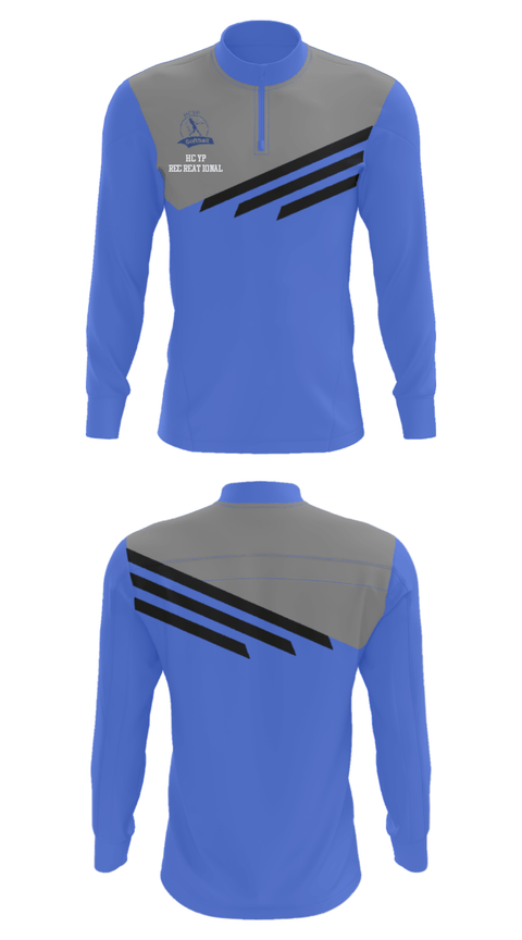 Quarter Zip Jacket, HCYP Recreational, Softball, Teamtime, Team time, sublimation, custom sports apparel, team uniforms, spirit wear, spiritwear, sports uniforms, custom shirts, team store, custom team store, fundraiser sports, apparel fundraiser