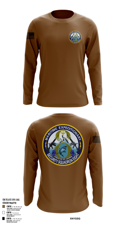 MSRON 8 41955379 Long Sleeve Performance Shirt 107