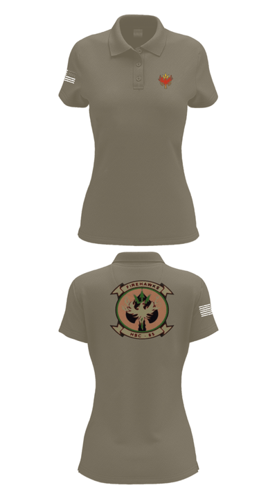 HSC-85 15010069 Women's Short Sleeve Performance Polo  - 71