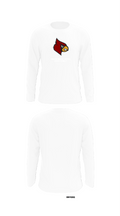 Winlock Middle School Cross Country 67642517 Long Sleeve Performance Shirt - 8