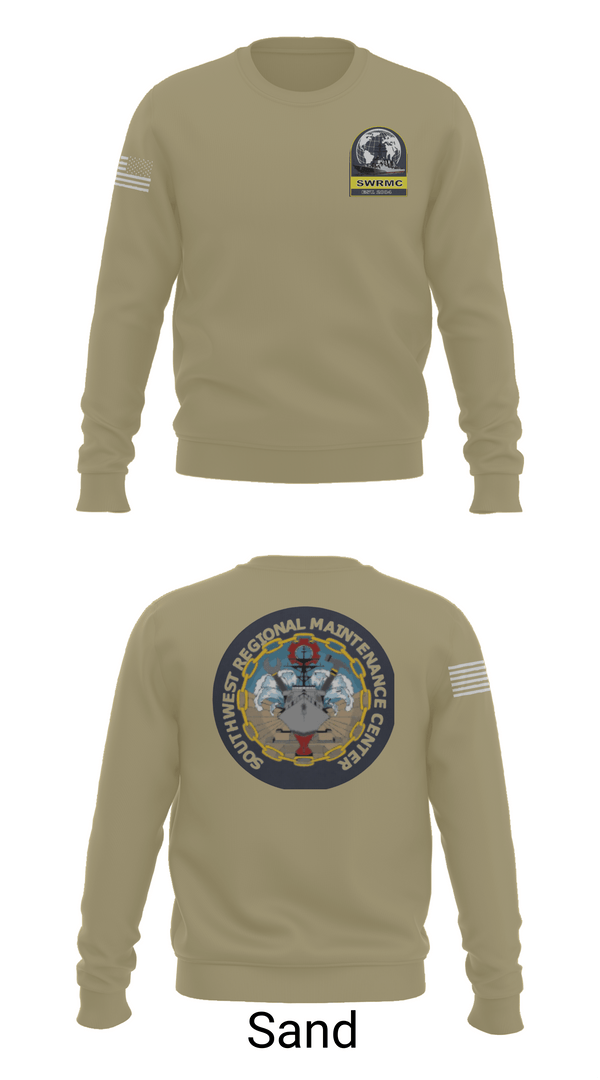 Crew Neck Sweatshirt, Swrmc, Navy, Teamtime, Team time, sublimation, custom sports apparel, team uniforms, spirit wear, spiritwear, sports uniforms, custom shirts, team store, custom team store, fundraiser sports, apparel fundraiser
