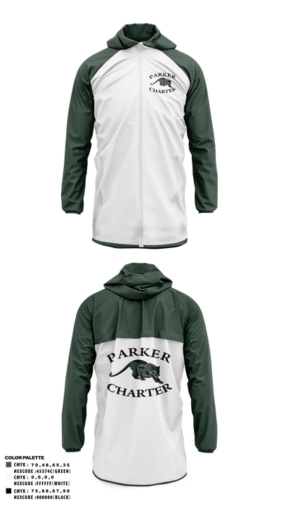 Francis W Parker Charter Essential School Cross Country 71586034 Windbreaker - 41