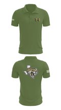 Hubbard Middle School Cheer 37740474 Short Sleeve Performance Polo - 21