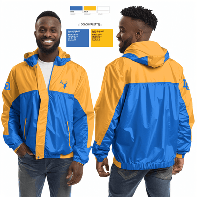 Lake Quinault High School Volleyball 10165141 Windbreaker - 3